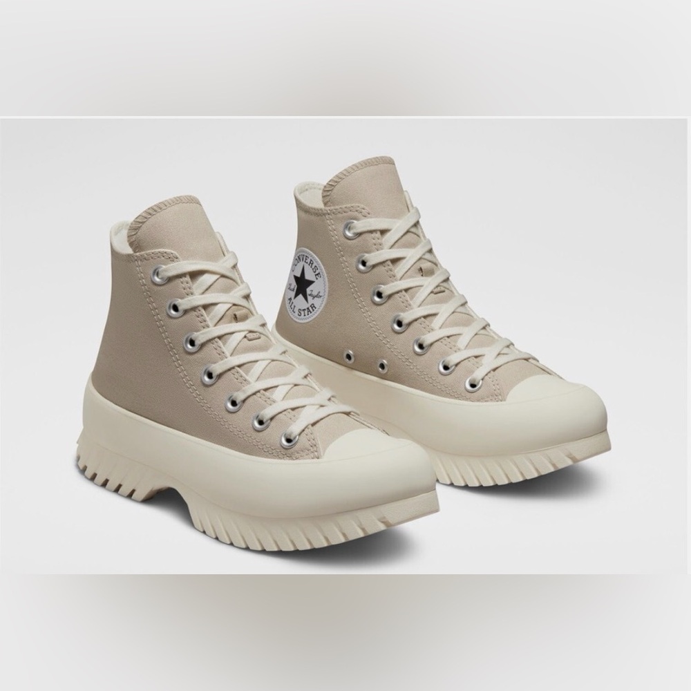 Converse Women's Platform Sneakers - Beige
